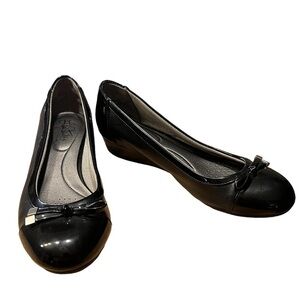 LIFESTRIDE Future Slip-On Wedge Shoes Size 8.5 Wide​​​​​​